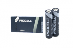 Алкалиновая батарейка AAA/LR3 DURACELL PROCELL Бельгия блистер 10 штук