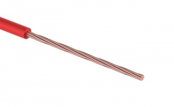 Провод ПГВА 1х0.35 мм² красный Cu Автопровод